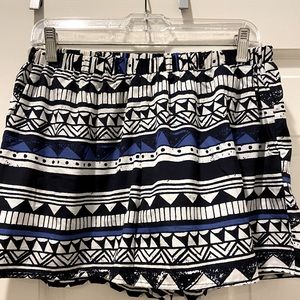 Pink Owl patterned shorts